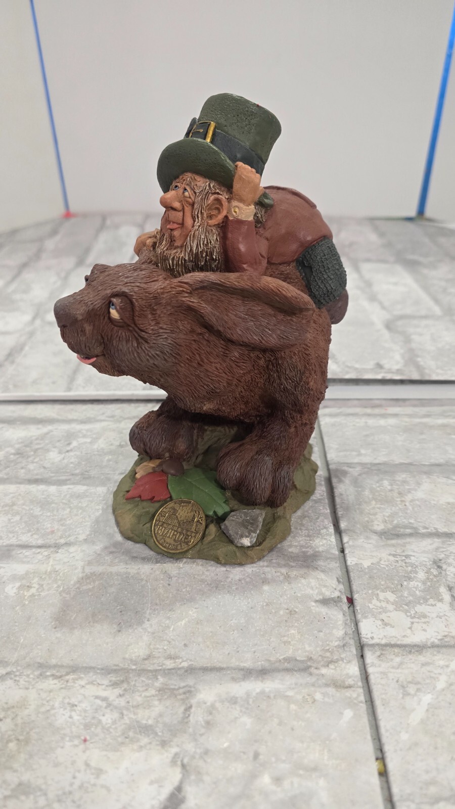 Authentic Blarney Stone Leprechaun Figure Declan\'s Finnian\'s Guardians 1491/2000