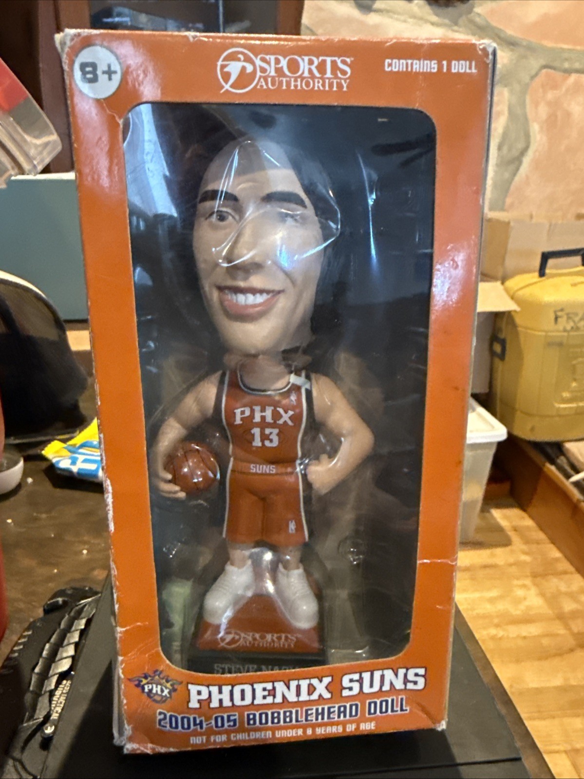 Steve Nash Phoenix Suns 2004-05 Bobbelhead. New Boxed.