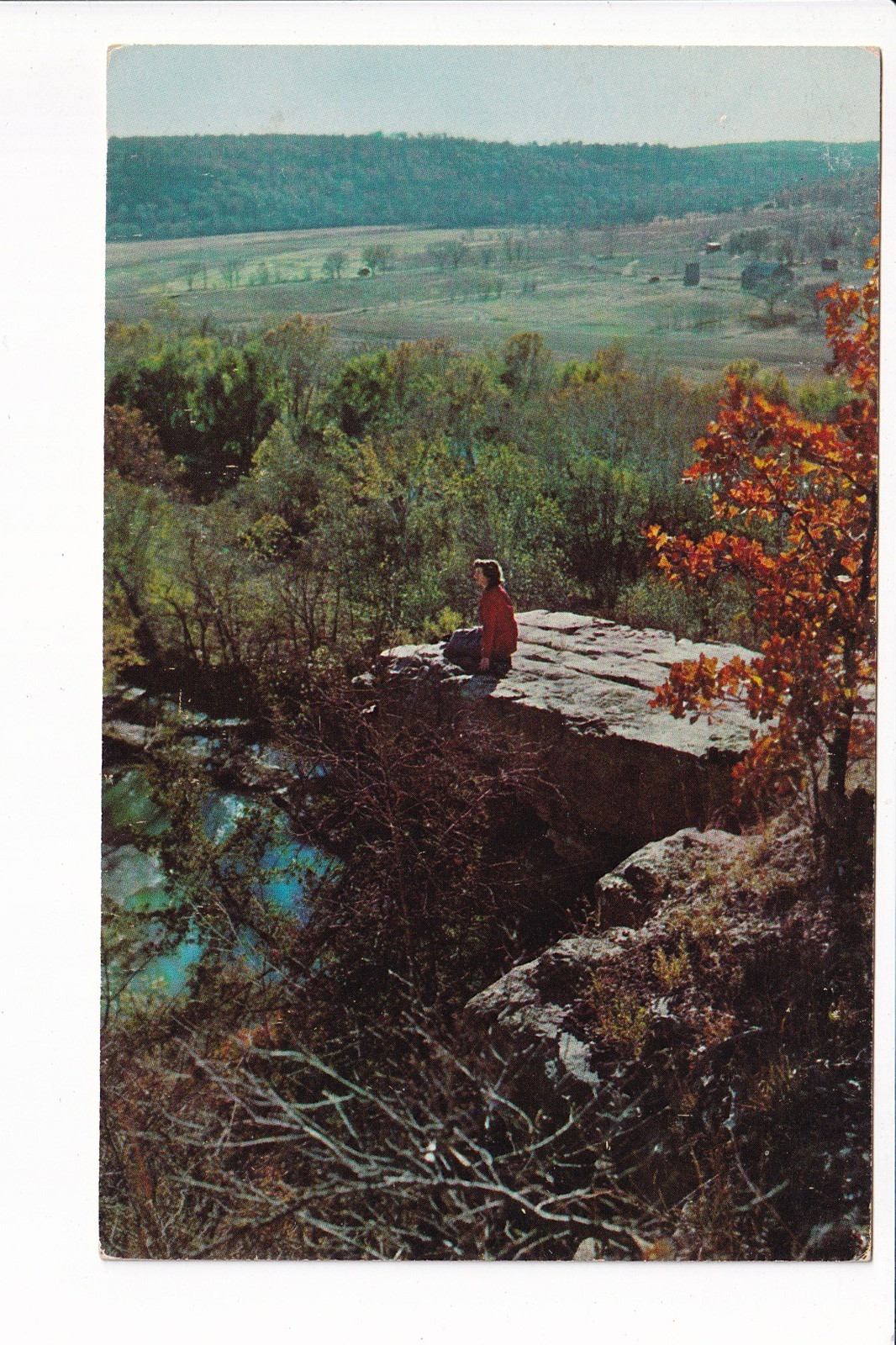 Postcard Kissinger Point Gasconade River Missouri Ozarks USA Unposted