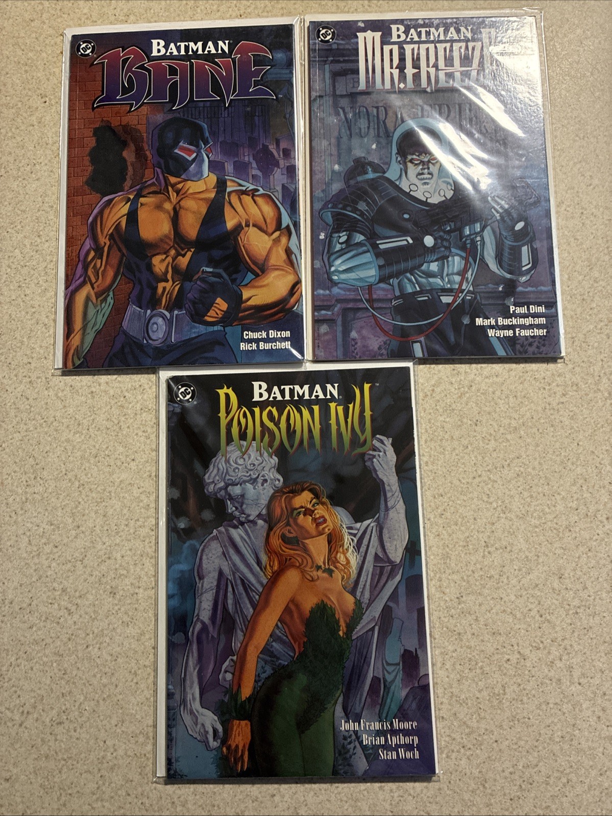 Batman: Mr. Freeze, Poison Ivy, Bane, One-shot, NM, 1st Printing 1997