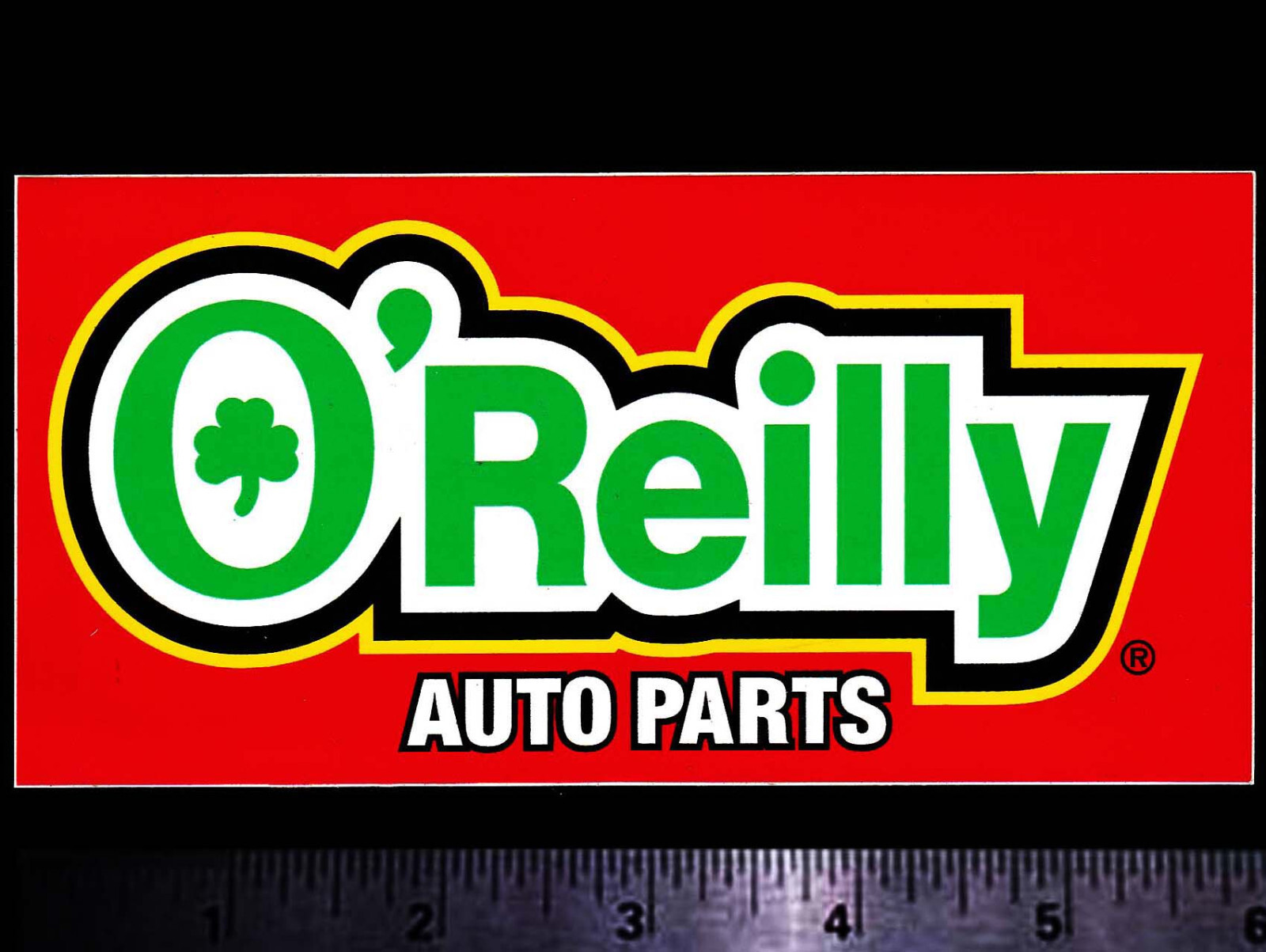 O’REILLY Auto Parts - Original Vintage Racing Decal/Sticker NASCAR NHRA INDY 500