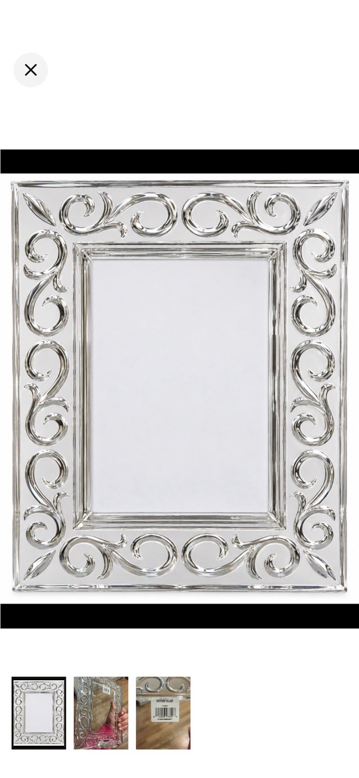 Waterford Marquis Crystal Photo Frame Rainfall Holds Picture Photo 5X7 Germany Waterford Marquis Crystal Photo Frame Rainfall Holds Picture Photo 5X7 Germany