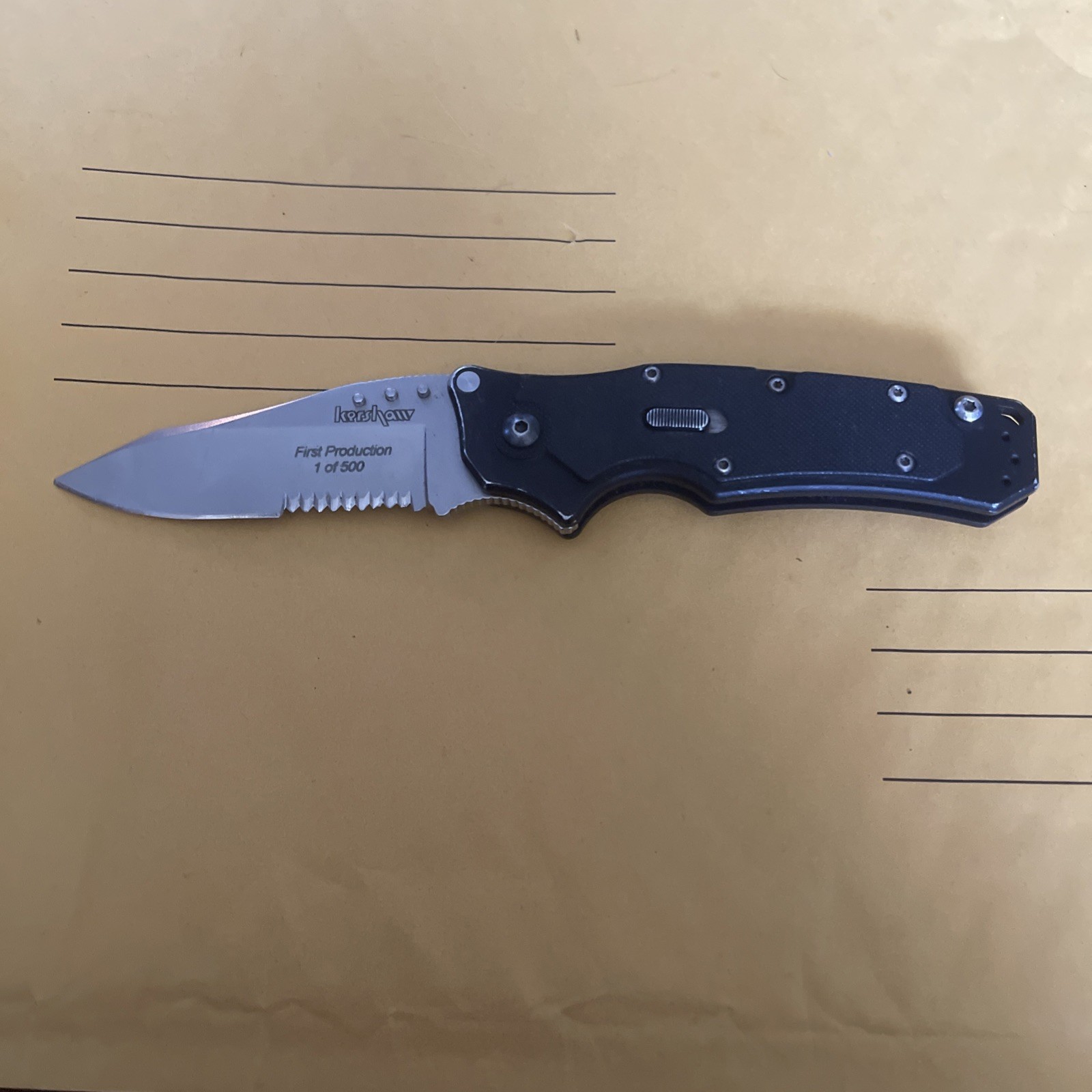 Kershaw 1910 Folding Knife - Discontinued ( 147 ) RAAARE
