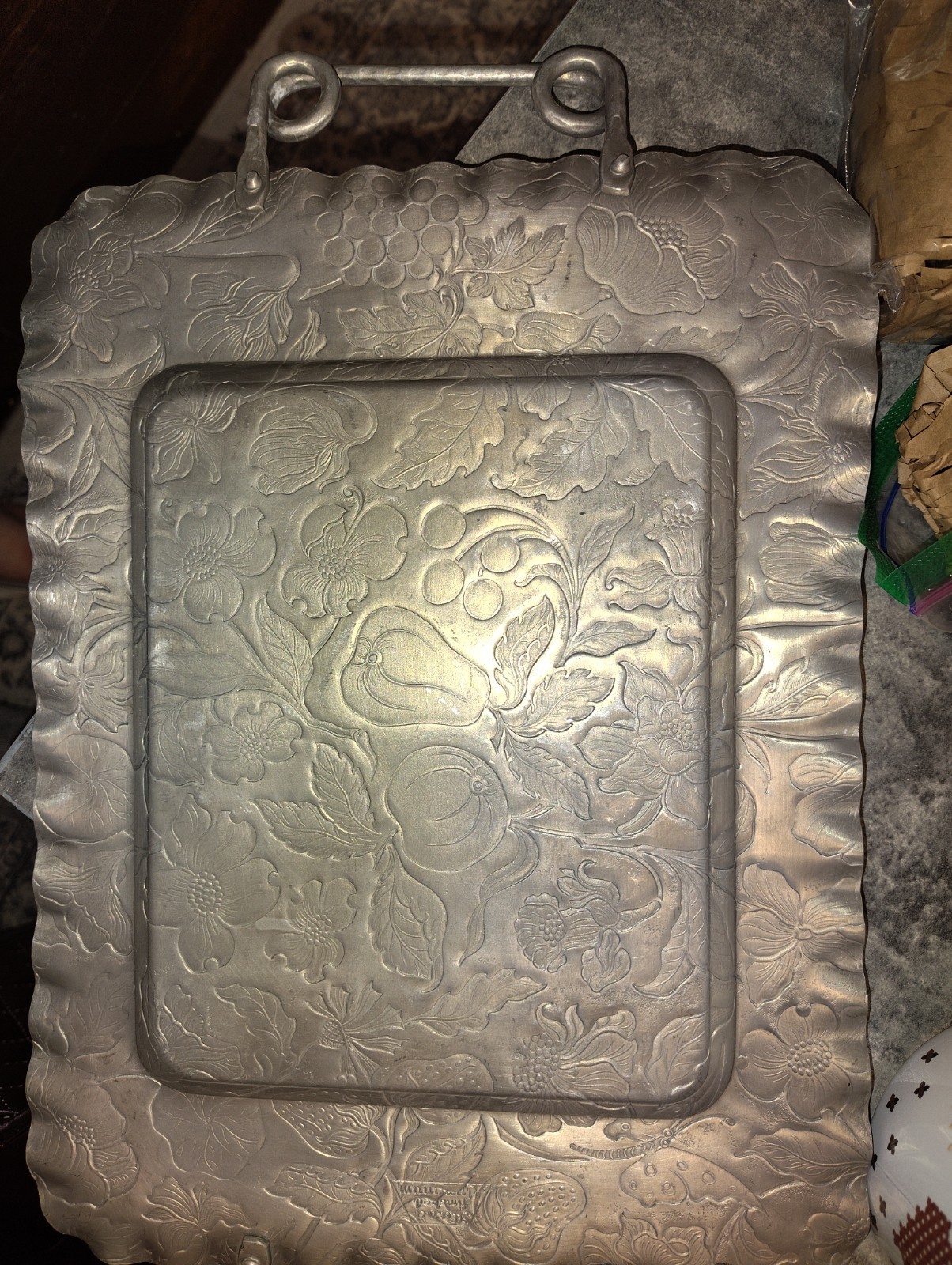 vintage aluminum trays vintage aluminum trays
