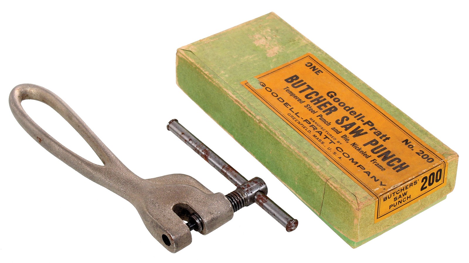 Goodell-Pratt No. 200 Butcher\'s Saw Punch - Unused in Original Box
