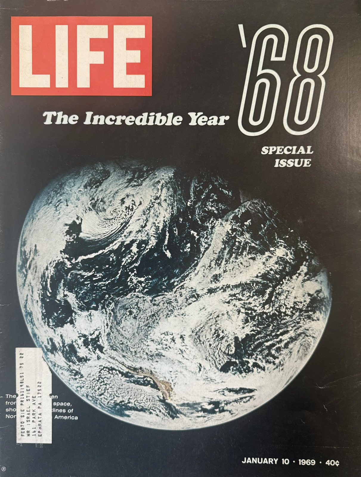 Life Magazine January 10, 1969 Issue \