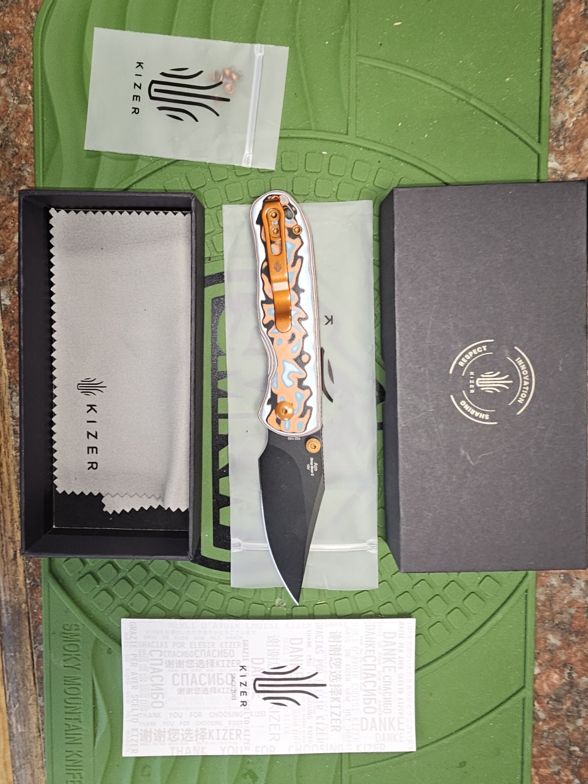Kizer Drop Bear 2 Miami Vibes 10V Blade #102 Out 150 Limited Edition Exclusive