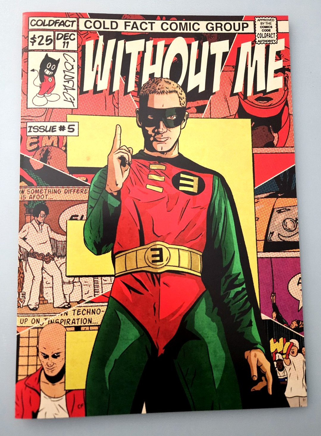 Eminem\'s “Without Me“ Issue #5 Cold Fact Comic Group Ethan Du Plooy