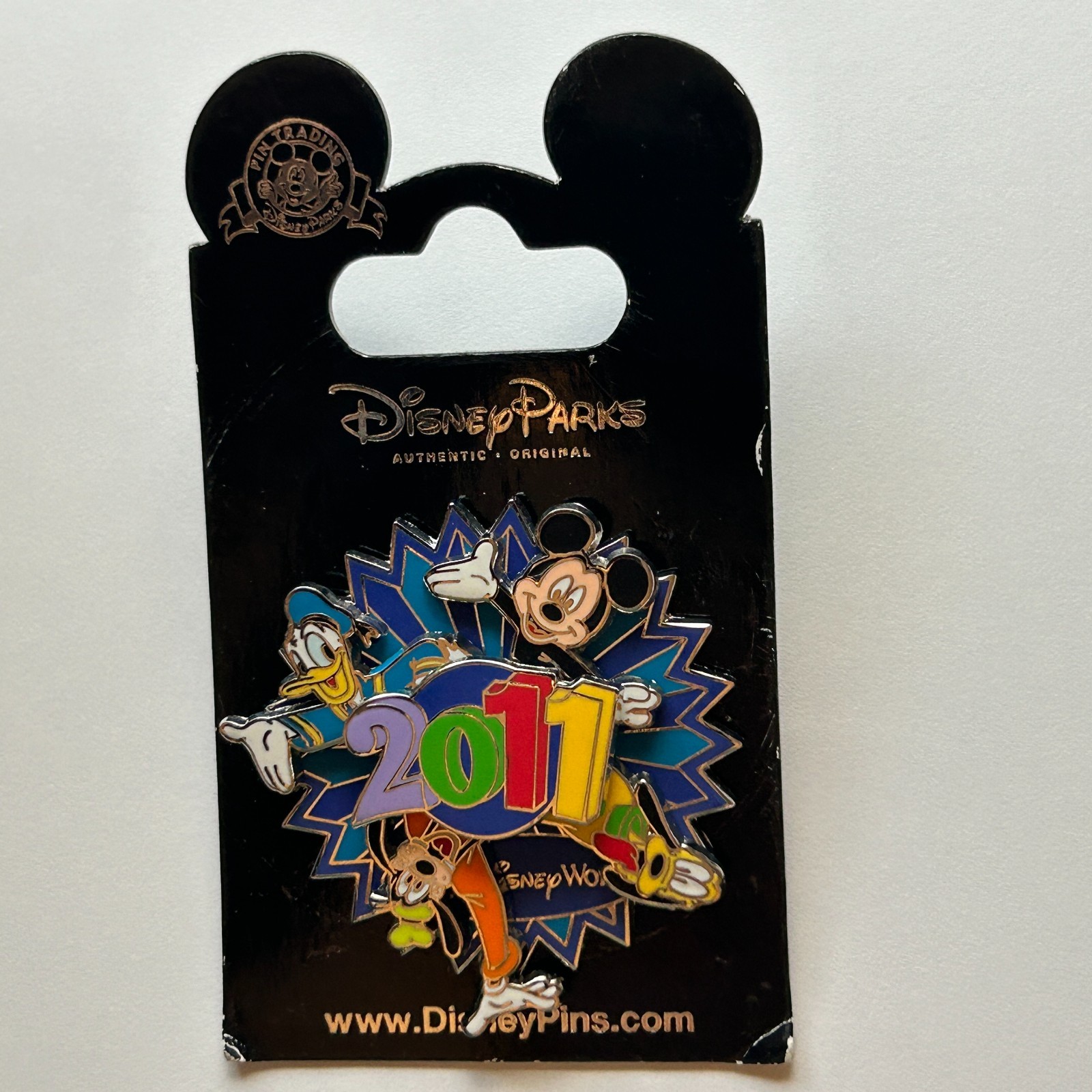WDW - 2011 - Mickey and Friends Spinner - Disney Pin 81201