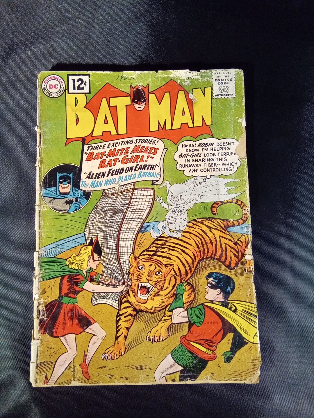 Batman #144  1961 Last 12 Cent Issue Fair Condition