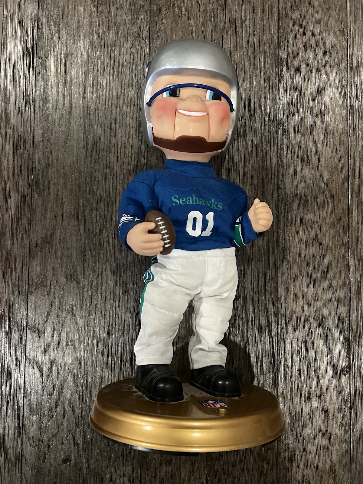 Gemmy Rockin\' Randall NFL Seattle Seahawks Are You Ready For Some Football