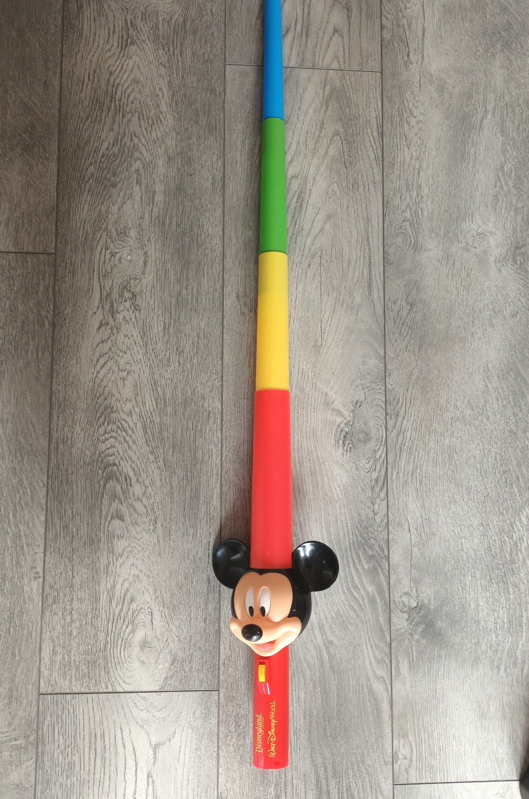 Vintage Mickey Mouse Light Saber Walt Disney World Disneyland Sword Rainbow Vintage Mickey Mouse Light Saber Walt Disney World Disneyland Sword Rainbow