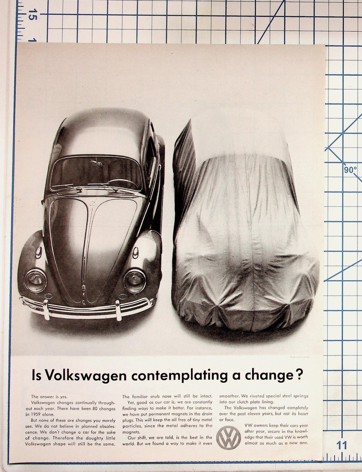 1959 Volkswagen Beetle VW Bug Vintage Original Magazine Ad Ephemera 1959 Volkswagen Beetle VW Bug Vintage Original Magazine Ad Ephemera