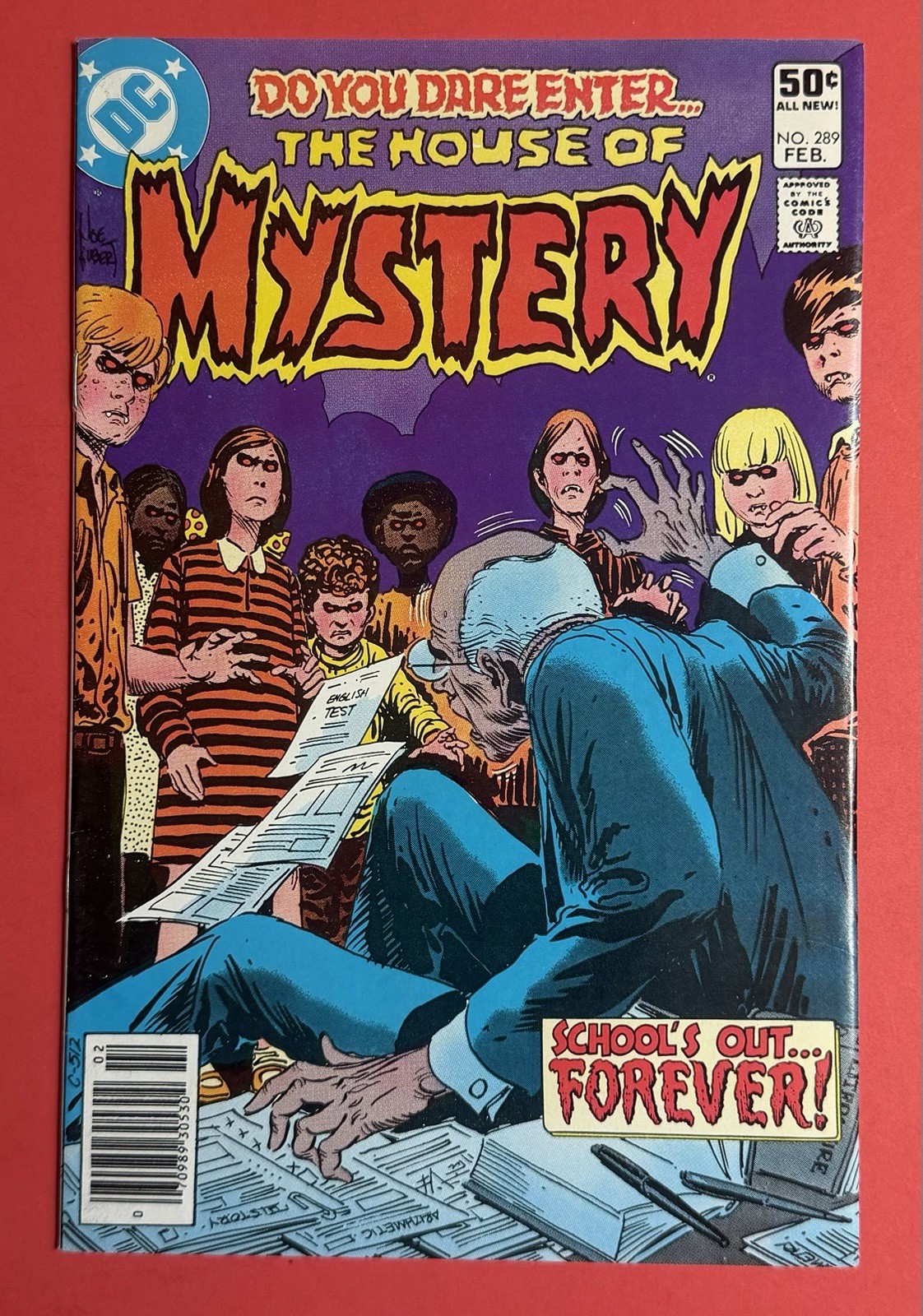 House of Mystery #289 - Bronze Age Horror -Newsstand (DC Comics 1981) High Grade