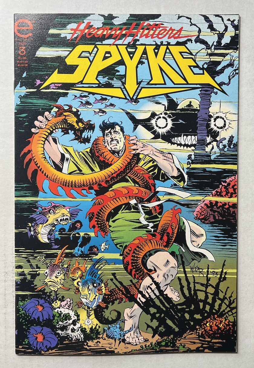 Heavy Hitters Spyke #3 1993 Epic Comic Book