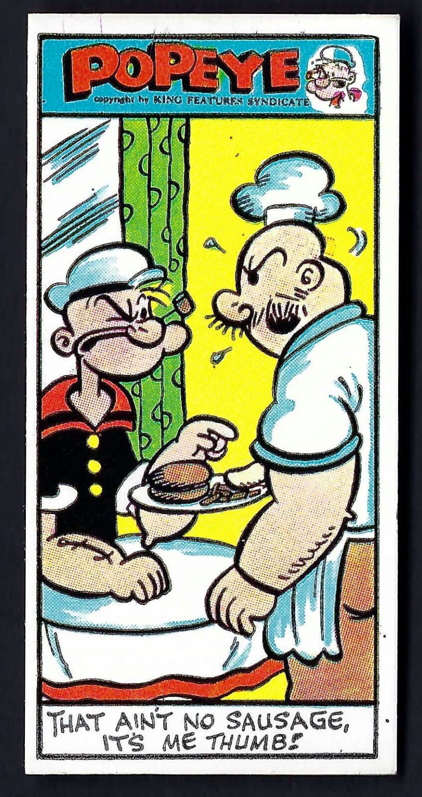PRIMROSE - POPEYE, 3RD - PICK THE CARDS YOU NEED