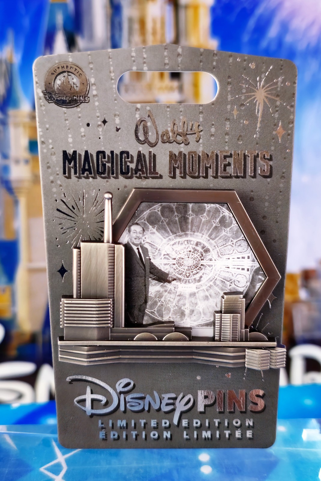 Disney Parks Pin - EPCOT – Walt’s Magical Moments 9/12 Building