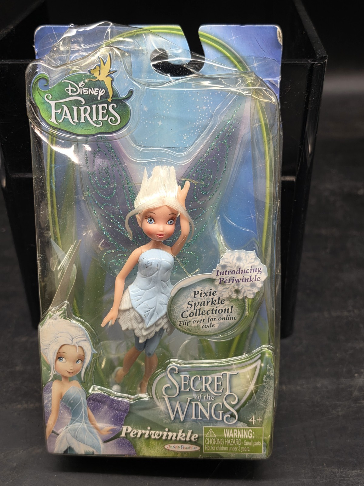 Disney Fairies Secret of The Wings Pixie Sparkle Periwinkle 4.5in Doll NIB 2012