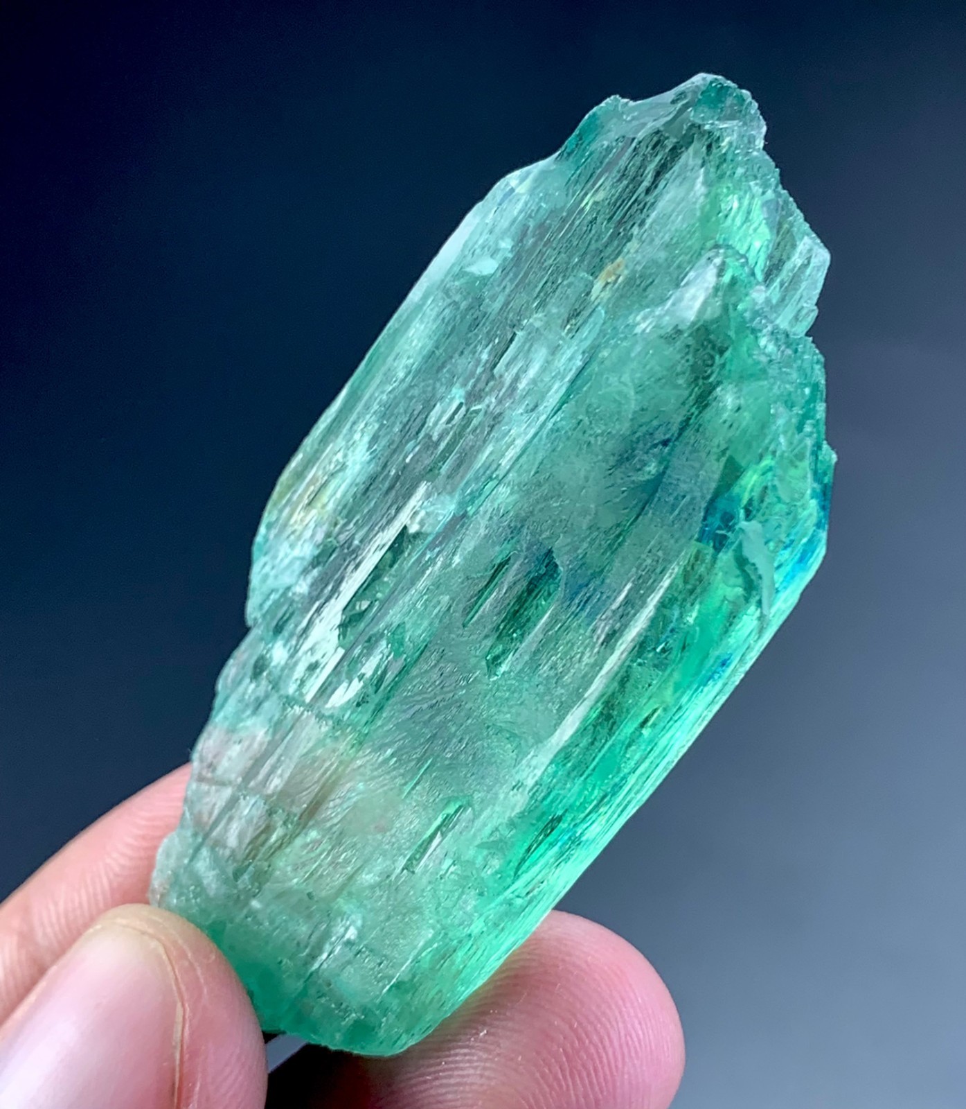 148 Carat Hiddenite Kunzite Crystal From Afghanistan 