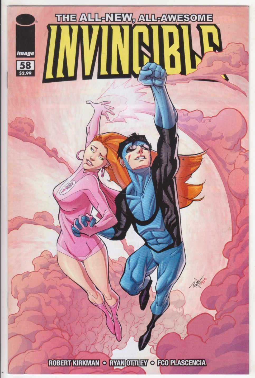 Invincible #58, Image Comics 2009 VF/NM 9.0 Kirkman/Ottley Invincible #58, Image Comics 2009 VF/NM 9.0 Kirkman/Ottley