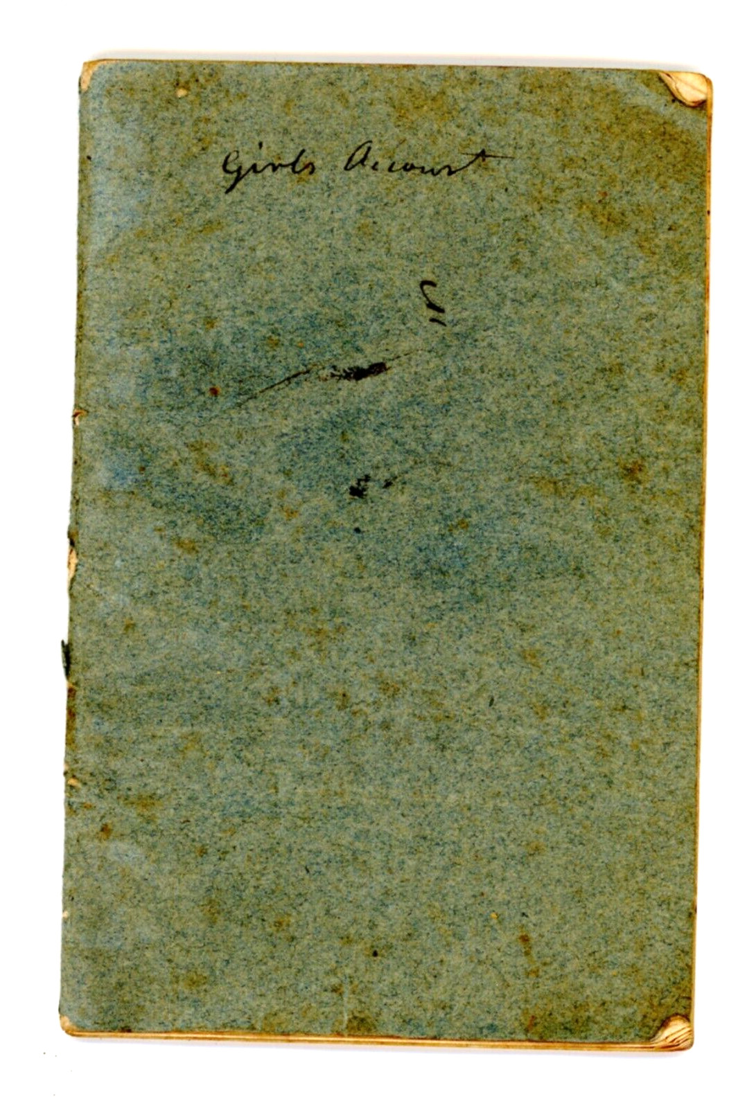 1834 Handwritten Exeter NH Small booklet memo ledger book Psalms Accounts