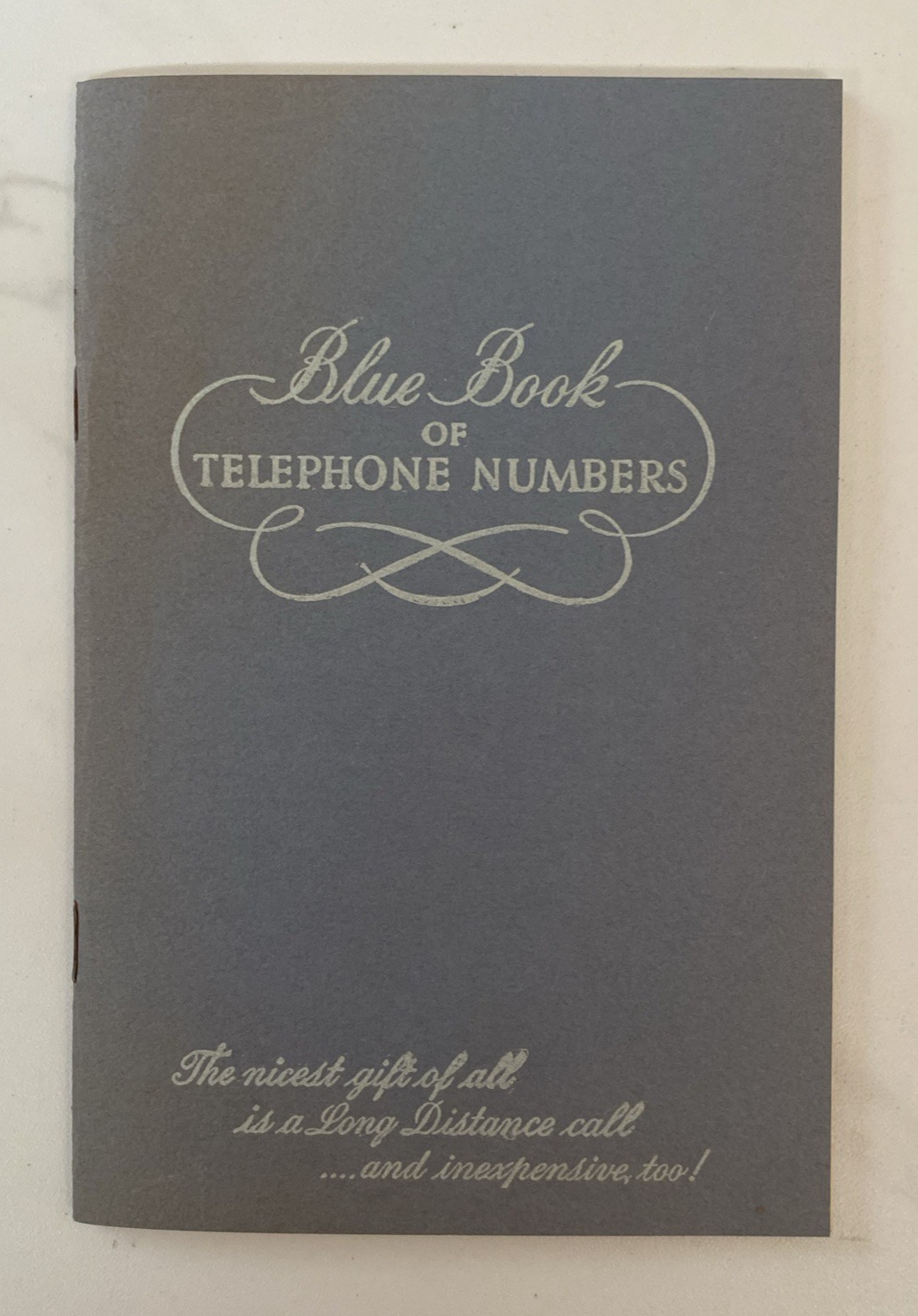 Vintage Blue Book of Telephone Numbers SOUTHWESTERN BELL TELEPHONE Unused