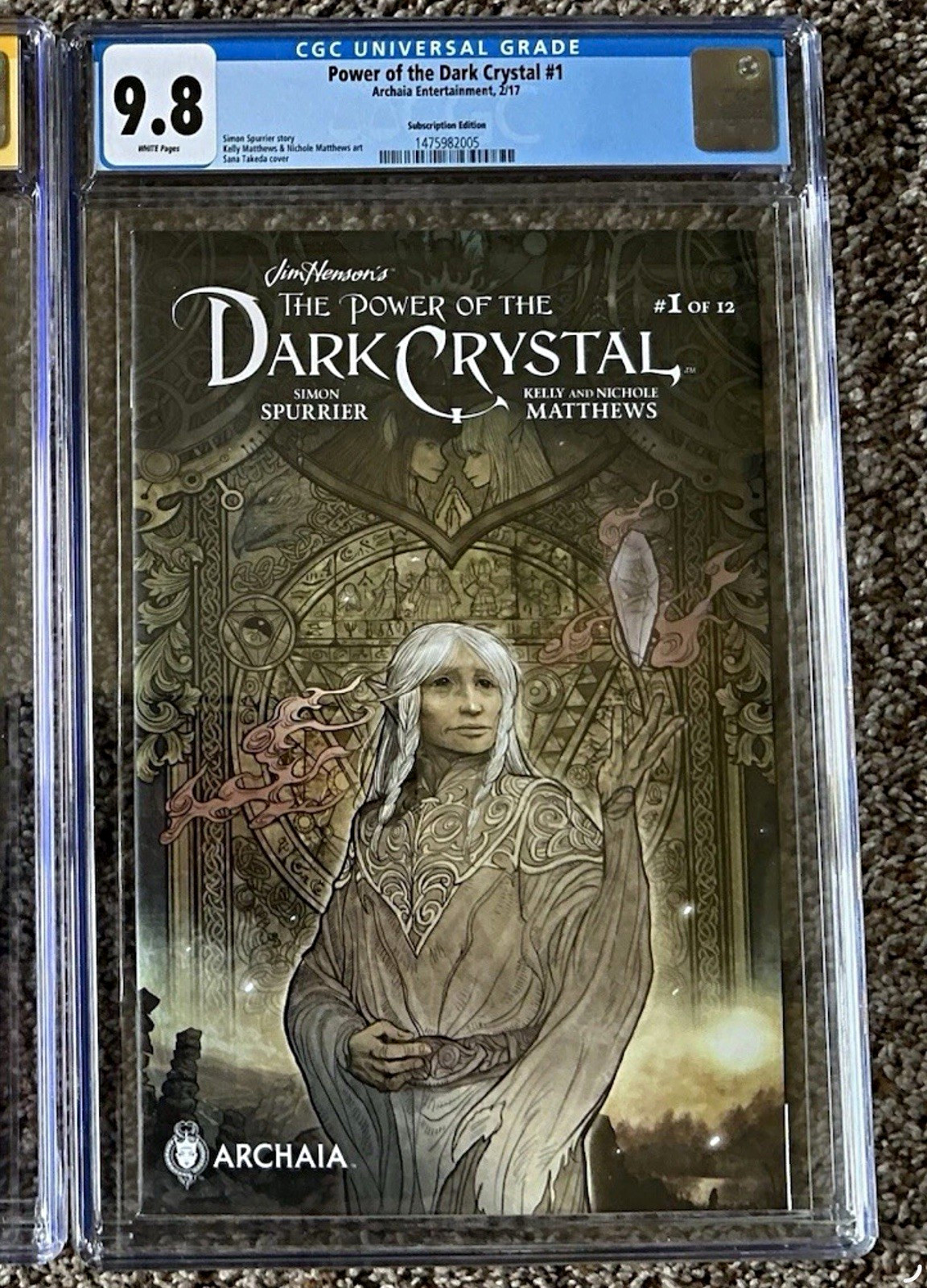Power of the Dark Crystal #1 CGC 9.8 Subscription Variant 2017 Archaia