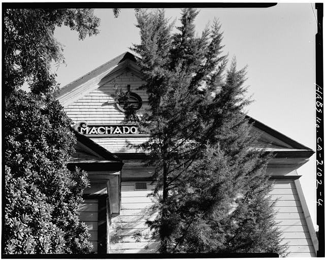 Photo:Morgan Hill California Machado School 1900s Sycamore Avenue Gable