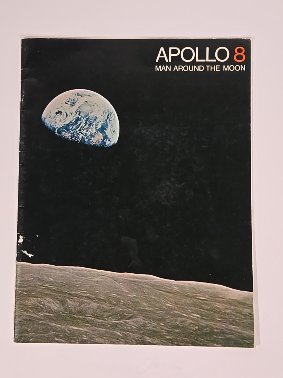 1968 NASA Space Mission Booklet APOLLO 8 Man Around the Moon History