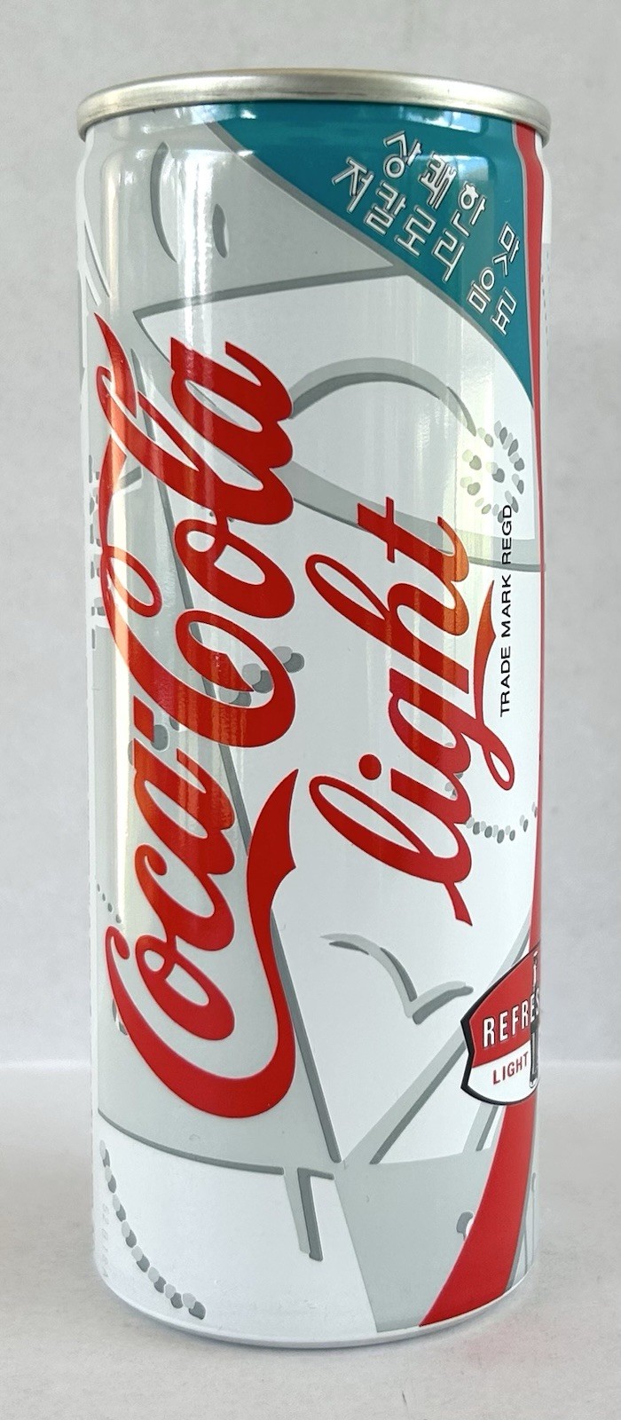 Coca-Cola Light Can 250ml Foreign Korean Soda Pop Can Vintage 1990\'s