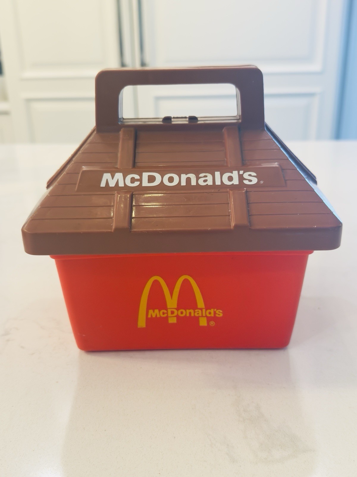 Vintage 1970s Playskool McDonald’s Carrying Case #431 Toy Playset Case