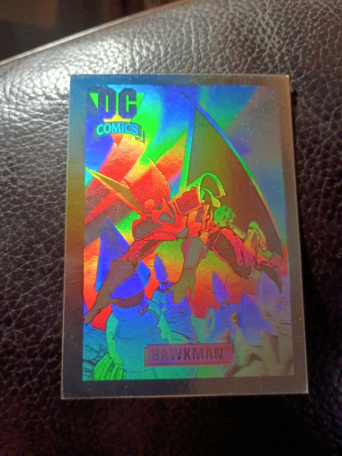 1991 Impel DC Comics Hologram Hall of Fame Hawkman DCH6 1991 Impel DC Comics Hologram Hall of Fame Hawkman DCH6