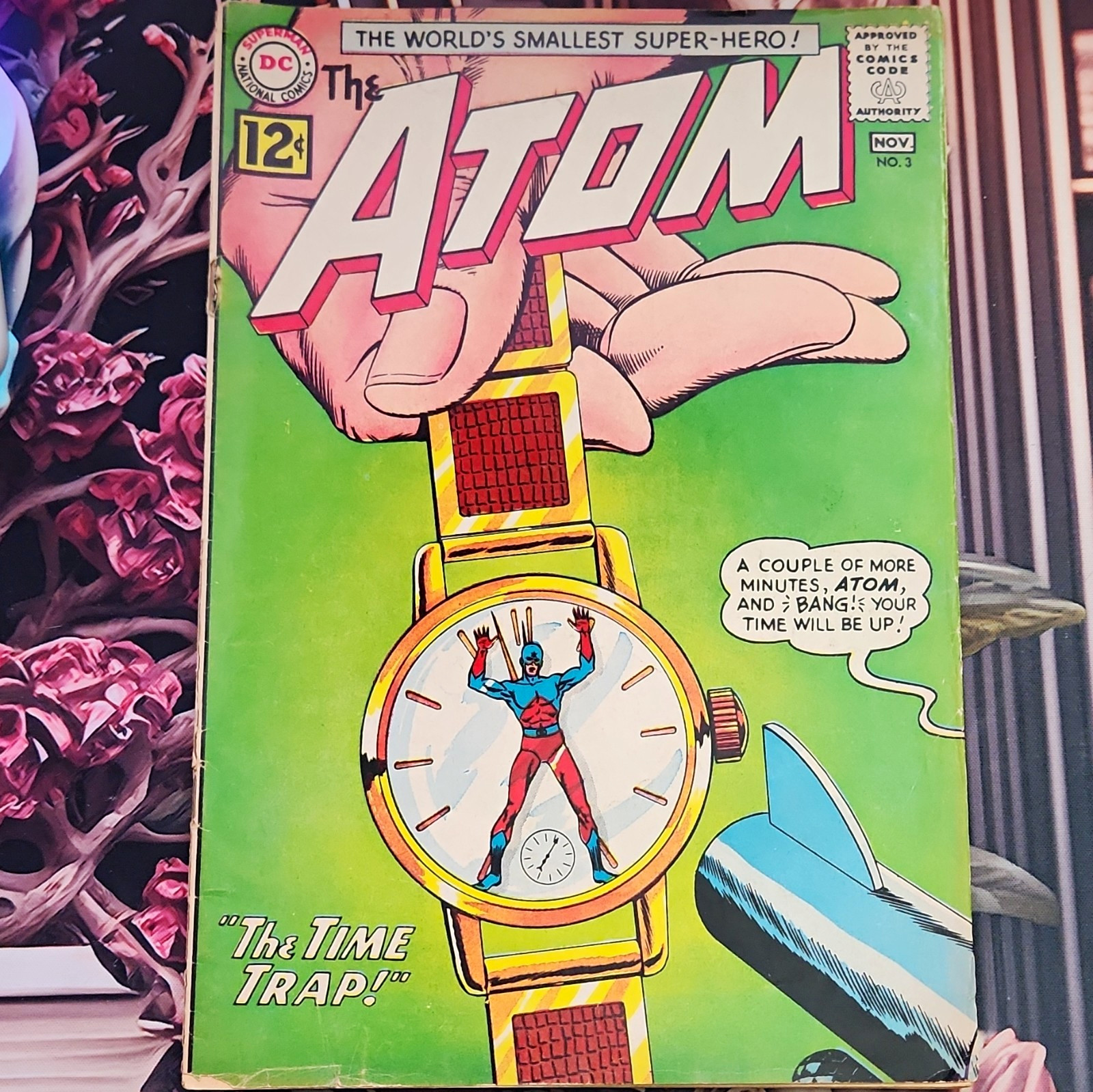 The Atom #3 1962 - 1st Chronos, Gardner Fox & Gil Kane - Vintage DC Comic