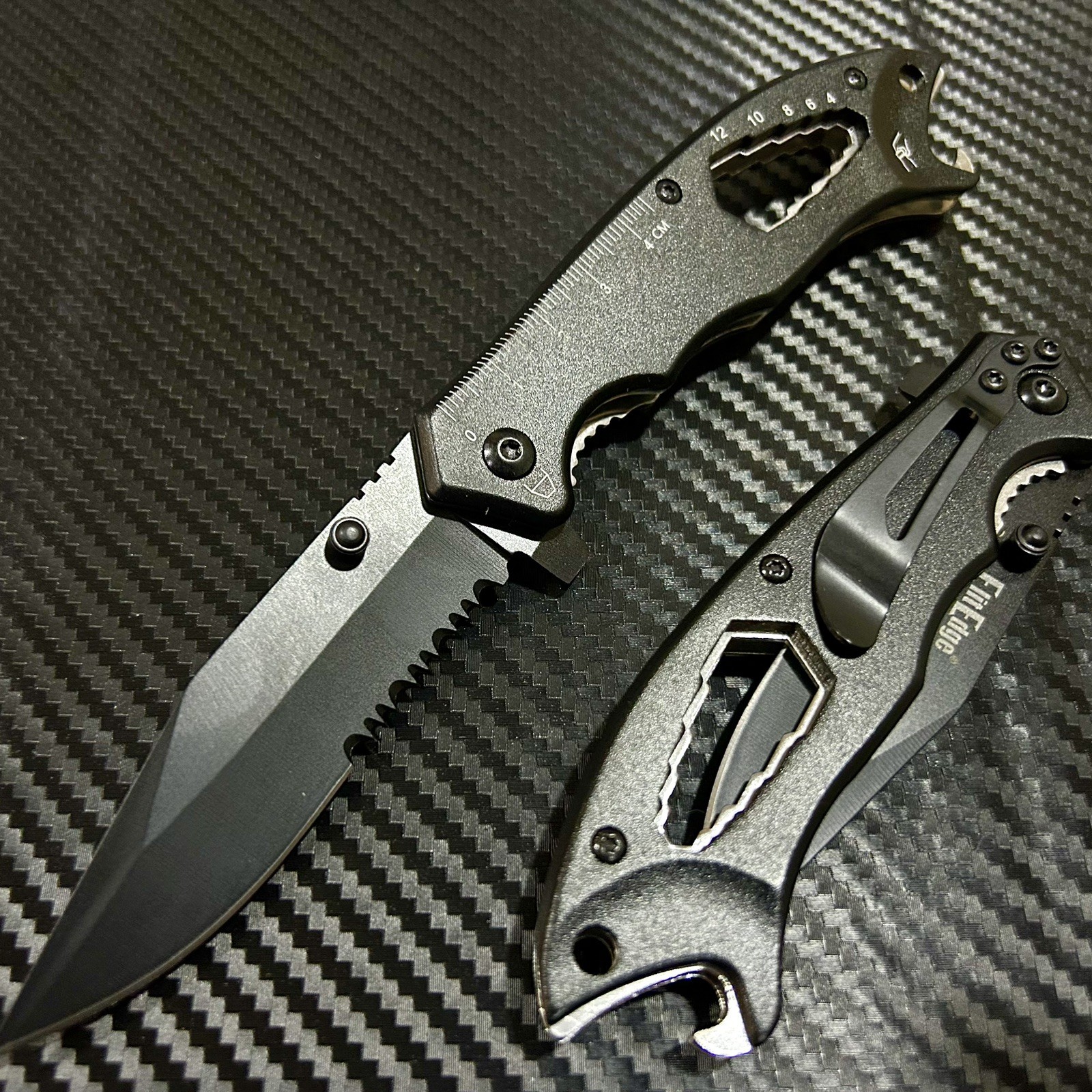 7.5”Black Tactical 5 in 1 Spring Assisted Open Blade Folding Pocket Knife w/Clip 7.5”Black Tactical 5 in 1 Spring Assisted Open Blade Folding Pocket Knife w/Clip