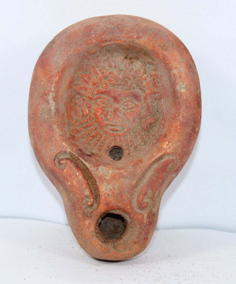 Pharaonic Ancient Egyptian Civilization For Oil Lamp With Protection