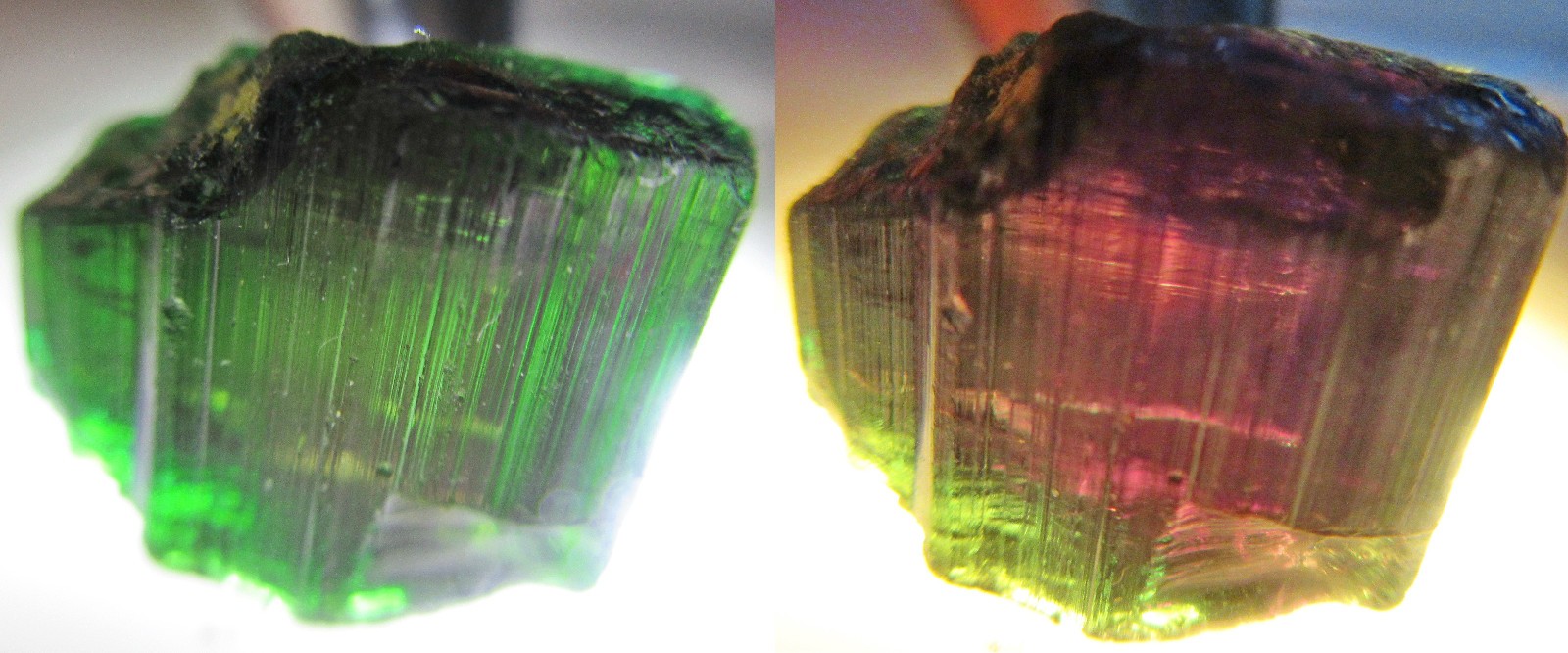 Big Usumbara Effect Chrome Tourmaline Rough From Tanzania. 30.0 Crt