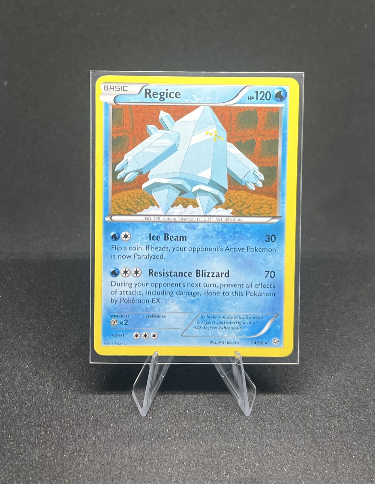 Pokémon - Regice 24/98 Rare Ancient Origins - NM