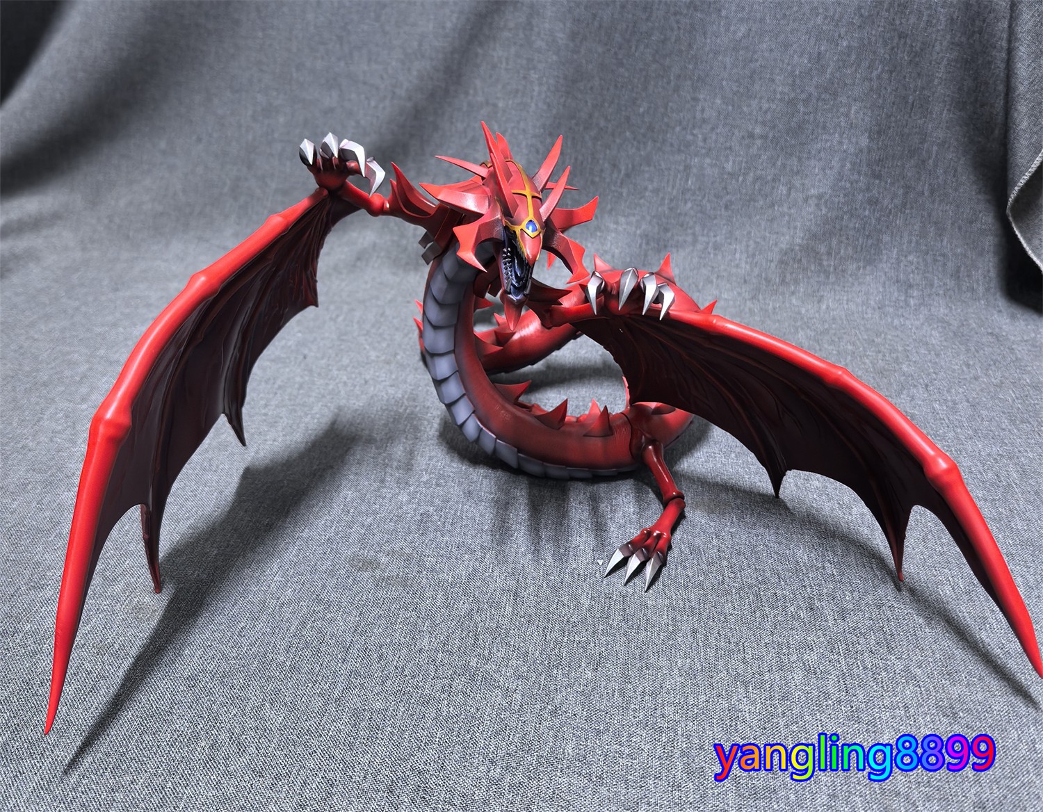 YU-GI-OH Lord of Searing Flame Uria Figure Resin Model Statue Collect 18cm/22cm