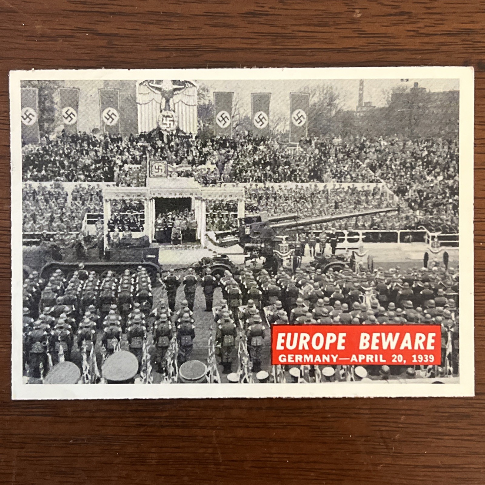 1965 Philadelphia War Bulletin #1 Europe Beware NICE