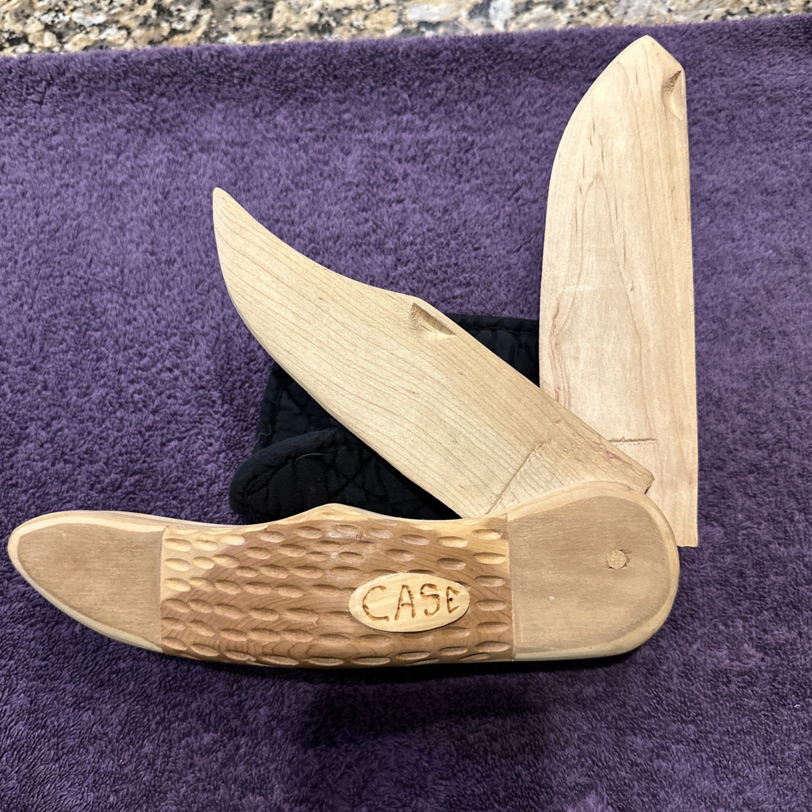 Handmade Wooden Case Knife/Collectors dream. 18”X6”