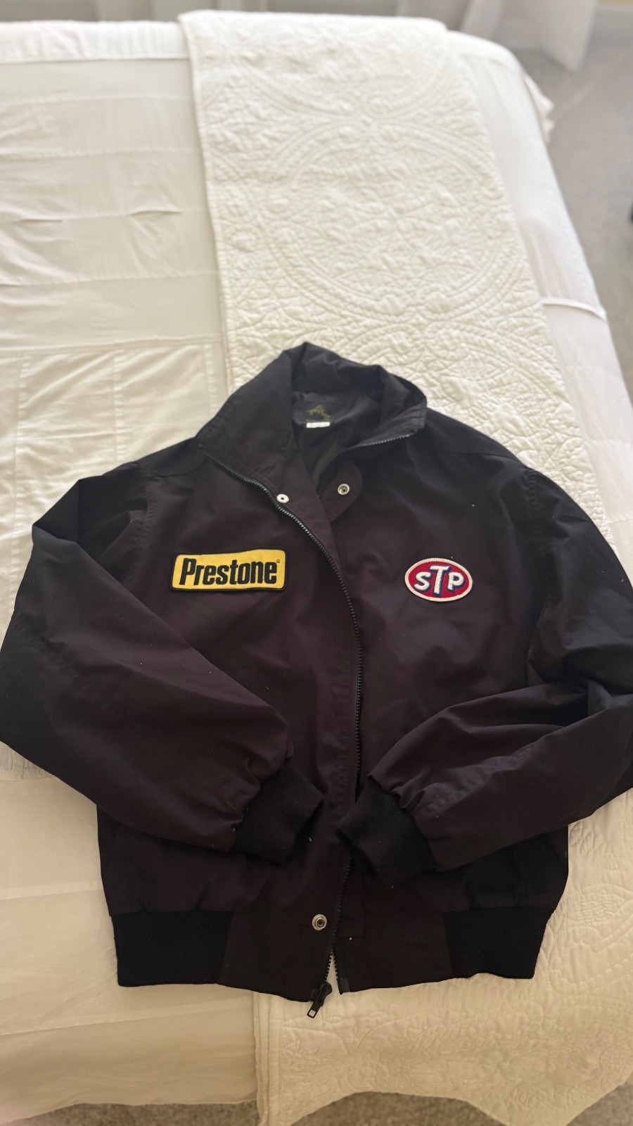 Vintage STP - Prestone Jacket - Great Logo Patches Vintage STP - Prestone Jacket - Great Logo Patches