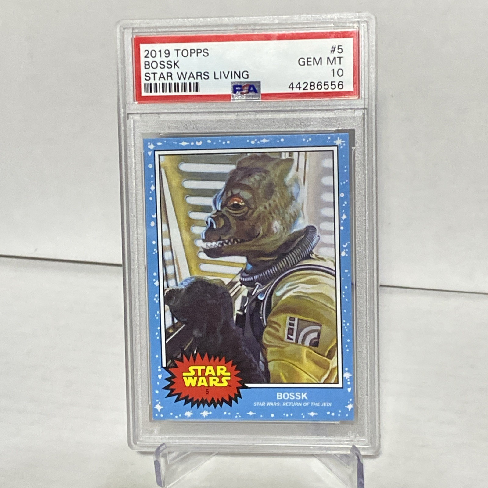 2019 Topps Star Wars Living Set #5 Bossk PSA 10 Gem Mint SP Card /B*