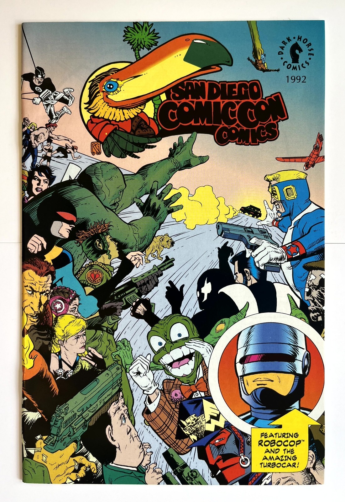 San Diego Comic-Con Comics #1 (1992) NM Unread + Rare Original 1992 Ad Board