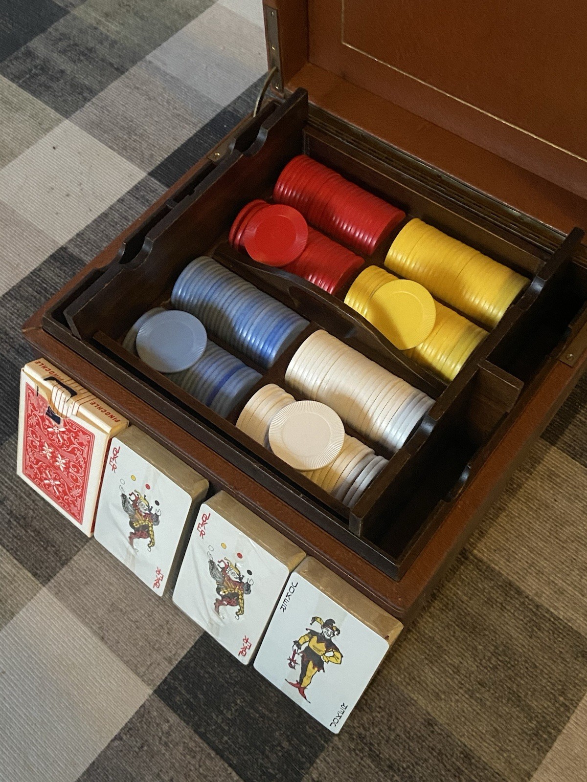Vintage Palm Beach Poker Set - Sealed Bath & Tennis Club & The Breakers Decks Vintage Palm Beach Poker Set - Sealed Bath & Tennis Club & The Breakers Decks