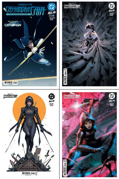 Absolute Cassandra Cain #1 MAIN Cover A B C D Set LOT 2026