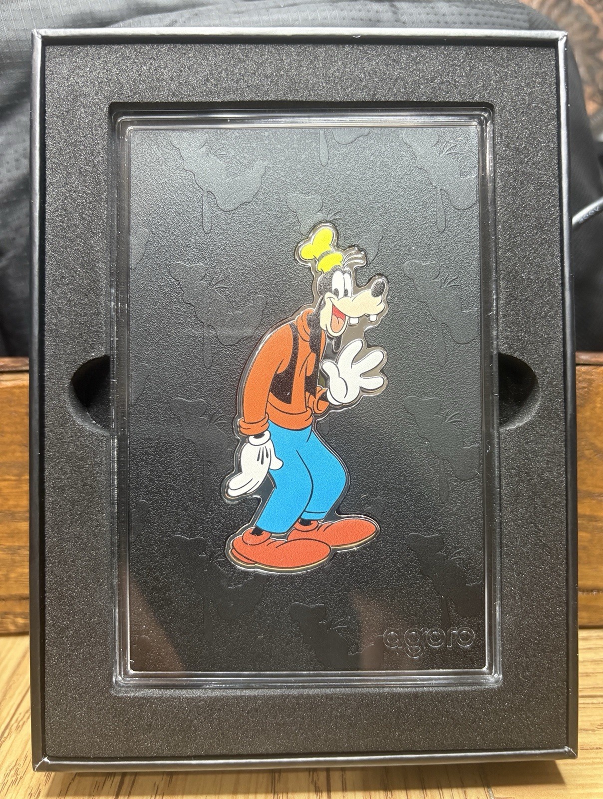 Agoro Disney Goofy Shaped Coin Blind Box .999 Pure Silver 1/2 oz Tier 1