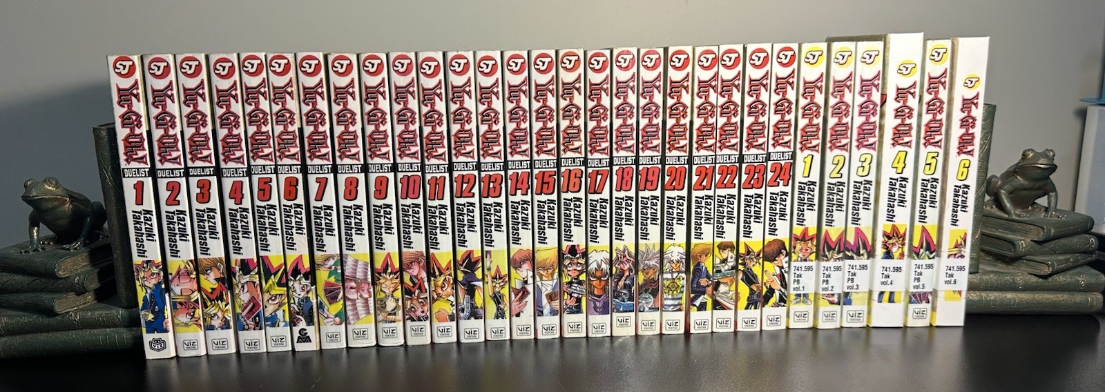 YU-GI-OH Manga Set English Lot 1-7, YuGiOh Duelist 1-24 Ex Library