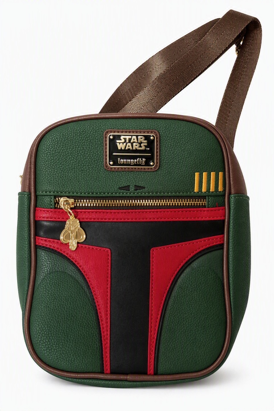 Loungefly Star Wars Boba Fett Mini Crossbody Bag Womens Mandalorian Purse NWOT