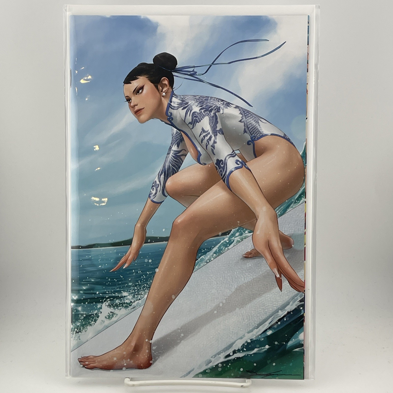 Street Fighter Swimsuit 2025 Jeehyung Lee Chun Li Virgin NM