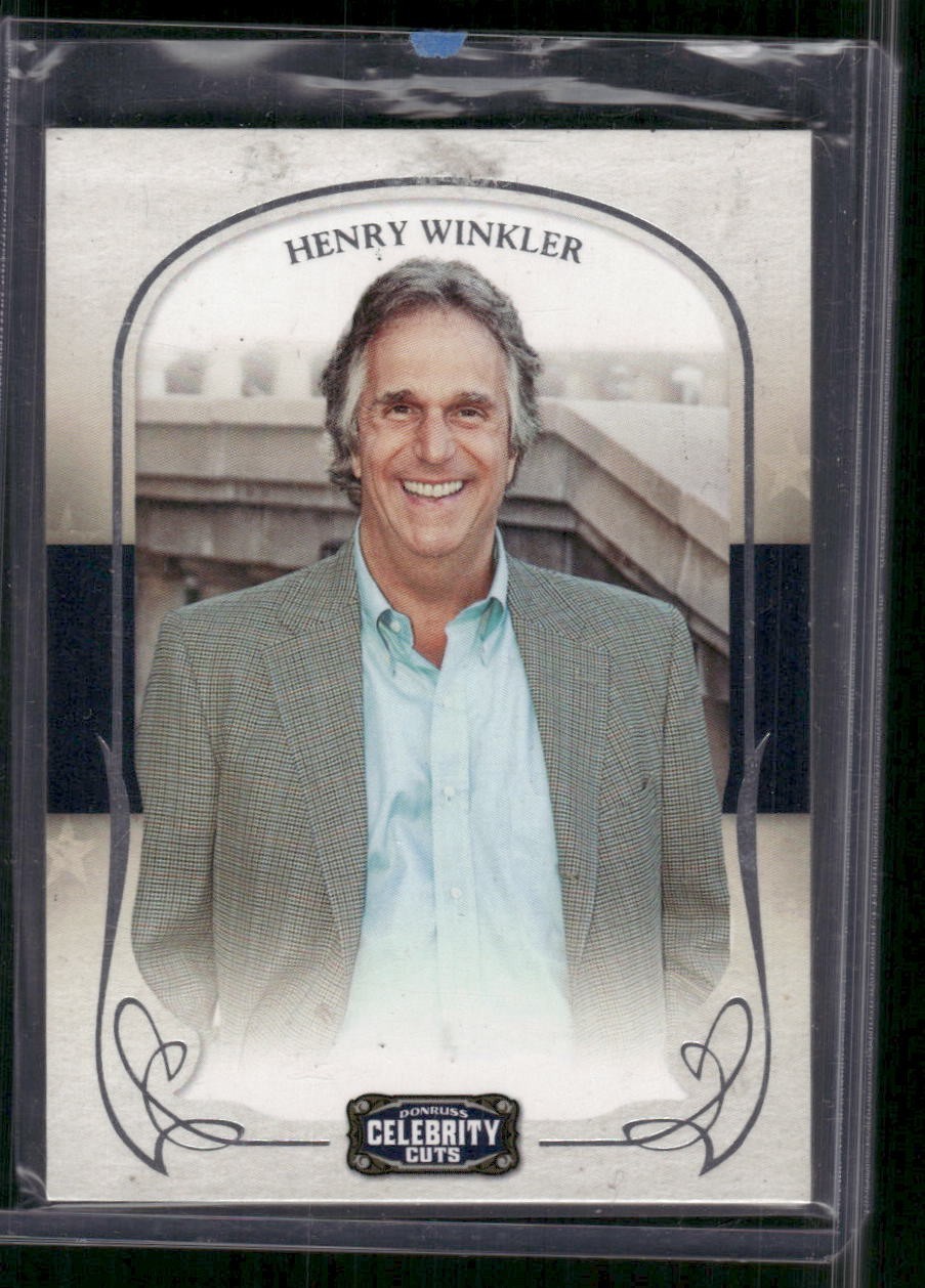 HENRY WINKLER 2008 Donruss Americana Celebrity Cuts Base Card #D /499